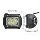 thumbnail image 4 of Speravity 4 Uds. Barra de luces Led de trabajo 18w barra de luces led 4x4 barra led todoterreno foco LED luces antiniebla lámpara de coche flash auto Bombillas para automóviles Speravity VI001261-00B, 4 of 6