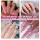 thumbnail image 2 of Encantos de uñas de flores 3D - rosa y blanco, cuentas de oro y plata, perlas - Diseño de arte de uñas, accesorios de arte de uñas, encantos de uñas, 2 of 5