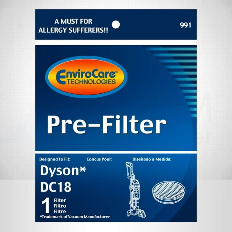 dyson dc 18 filter