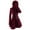 CC-Wine&formal wedding guest dress, variant on QATAINLAV Womens Cute Cat Ear Hood Mini Gothic Dress Streetwear Full Zip Sweatshirts Jackets Halloween Costumes, Black, S