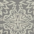 thumbnail image 6 of Walmart Bliss Modern Floral Ivory/Grey 5'3" x Round Area Rug, (5' Round), 6 of 6