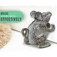 thumbnail image 5 of Comfify Cast Iron Mouse Doorstop, Heavy Duty Door Stop with Felt Bottom, Antique White, 5 of 8