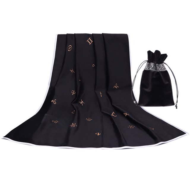 Nappe Spéciale Brodée de Tarot Constellation Grandes Explosions de 80cm Explosions