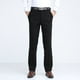 thumbnail image 1 of Pantalones largos de pana de color liso para hombre, con botones, cremallera, rectos, de cintura alta y bolsillos, pantalones largos de poliéster para hombre., 1 of 5