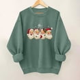 thumbnail image 1 of Birdeem Sweat à Capuche pour Femmes, Couleur Unie, Col Rond, Manches Longues, Design Graphique, 1 of 6