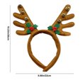 thumbnail image 3 of Adornos navideños, regalos navideños, diadema navideña, linda diadema con punta de árbol de Navidad, diadema navideña, decoración para fiestas navideñas, diadema navideña, 3 of 6