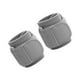 thumbnail image 2 of 2 muñequeras deportivas profesionales flexibles para levantamiento de pesas Gris, 2 of 9