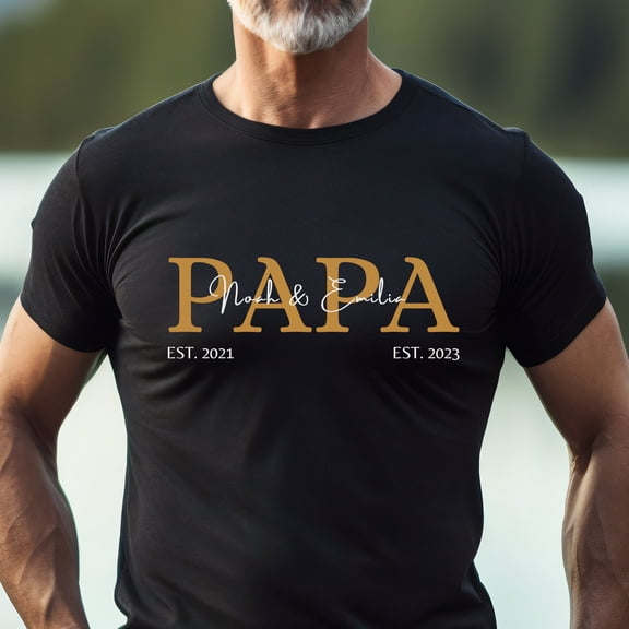 MiyazakiLy Dad T-Shirt | personalized with name | birth Father's Day birthday