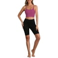 thumbnail image 2 of INSPIRE CHIC Women's Camisole Built-in Bra Padded Workout Basic Invisible Tank Top XL Pink, 2 of 4