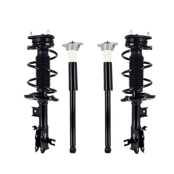 Set of 4 Front Quick Complete Strut-Coil Spring-Rear Complete Shock Kit For 2016 Scion IA