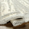 thumbnail image 4 of Mark&Day Area Rugs, 8x10 Takendra Modern Shag Light Gray/Cream Area Rug, Grey Beige Carpet for Living Room, Bedroom or Kitchen (7'9" x 9'6"), 4 of 5