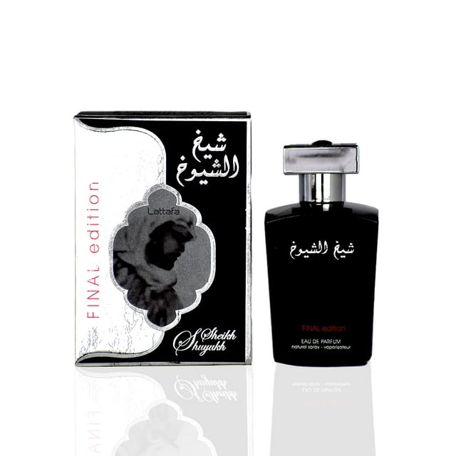 Perfume LATTAFA Sheikh Al Shuyukh Final Edition Eau De Parfum, 100 ml, para hombre