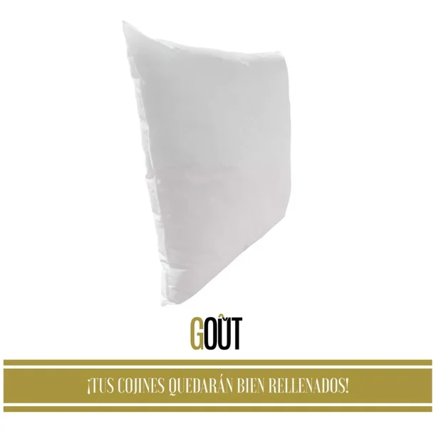 Relleno Premium Para Cojin Decorativo 60x60 Cm Marca Gout Gout Gout Home RELL60X60 Walmart en linea