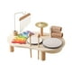 thumbnail image 1 of Juego de batería de xilófono, juego de instrumentos musicales Montessori, juguetes educativos sensoriales para niños de 3, 4, 5 y 6 años, regalos, 1 of 9