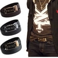 thumbnail image 2 of FEDEY Mens Classic Leather SWAG Statement Ratchet Belt w Automatic Buckle, 2 of 7