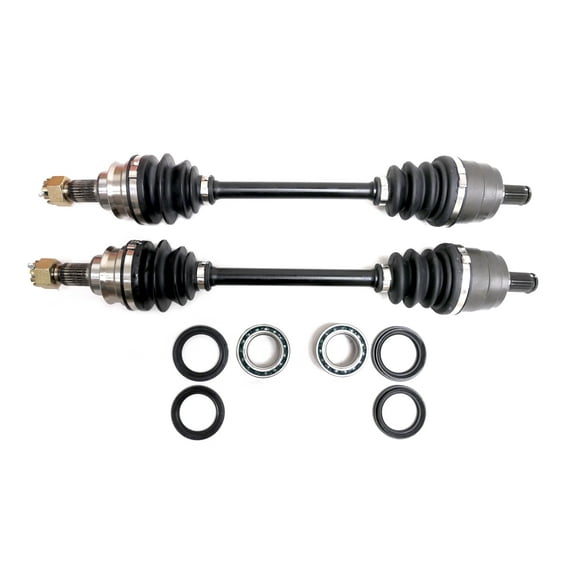 Rear CV Axles & Bearing Kits for Honda Rincon 650 & 680 2003-2022, Left & Right, Quality Tested