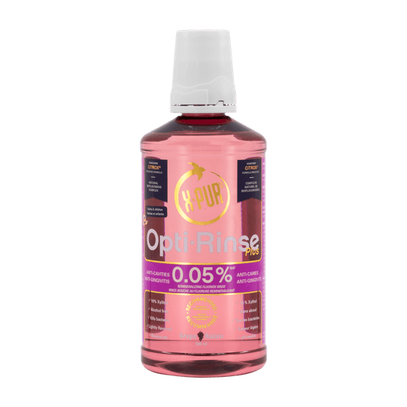 X-PUR Opti-Rinse Plus 0.05% Sodium Fluoride Grape