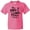 Neon Pink, variant on Spring Break the Beach is My Happy Place Youth T-Shirt
