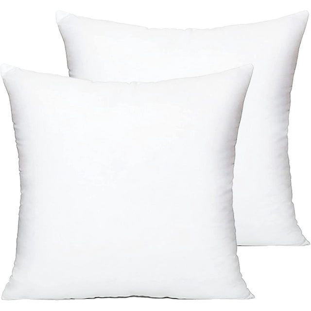 Inserts de Coussin, Inserts de Coussin Décoratifs, Insert de Forme de Coussin pour Canapé, Lit (2, 12X20 Po)
