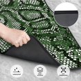 thumbnail image 5 of Uemuo Car Floor Mats - Green Snakeskin Pattern Carpet Floor Mats for Cars, Auto Accessories Front & Rear Car Floor Foot Mat Sets of 4 Pieces, 5 of 6