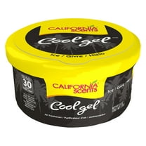 California Scents Cool Gel Ice Scent - The Car Air Freshener with Cool Gel Technology - Long-Lasting Odor Eliminator and Auto Air Freshener for Cars