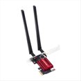 thumbnail image 3 of Tarjeta de Red WiFi 6 PCIe AX900 con Bluetooth 5.4, Doble Banda, 2,4 G/5,8 GHz, Antenas Externas, Adaptador para Juegos y PC para 10/11., 3 of 5