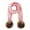 Pink, variant on Alitao Scarf for Women Winter Scarf 110CM Baby Solid Autumn/Winter Double Knitted Wool Scarf Shawl Wraps Black One Size