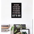 thumbnail image 4 of Inspirational Gym Canvas Wall Art Let''s Go Quotes Entrepreneur Motivational for Office Wall Decor Entrepreneur Hone Grow Poster Print Framed Artwork for Home Living Room Bedroom Decor 12''X 18'', 4 of 6