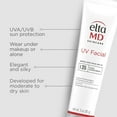 thumbnail image 4 of EltaMD UV Facial Sunscreen, SPF 35 Moisturizing Sunscreen for Face, Formulated with Hyaluronic Acid and Zinc Oxide Face Moisturizer, 3.0 oz Tube, 4 of 10