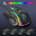 thumbnail image 2 of Hot sale HXSJ S700 ergonomics 12800 resolution mechanical 10 button macro programmable gaming mouse for gamer and laptop, 2 of 7