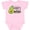 AD-Pink, variant on Daddy's Little Avocado with Cute Baby Avocado Boys or Girls Baby Bodysuit