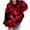 Hot Pink, variant on TIREOW Girls Hoodies Cute Heart Print Long Sleeve Hooded Sweatshirts Trendy Versatile Loose Casual Pullover Sweatshirts Tops