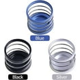 thumbnail image 4 of Applicable to jfqm Auto Spring Cup Holder Beverage Rack Phone Holder Car Interior Accessories Portable Fit for Car Organizer Storage (Color : Silver), 4 of 5
