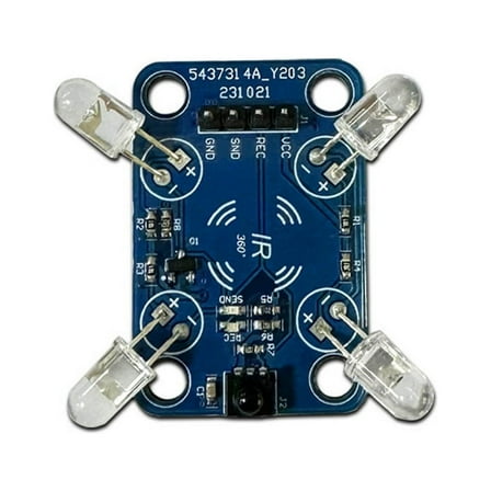 Infrared Transmitter-Receiver 360° Signal Transmission Without Dead Angle Multi-Functional Convenient Module