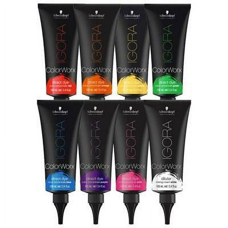Schwarzkopf Igora ColorWorx Direct Dye Blue 3.4 oz Walmart