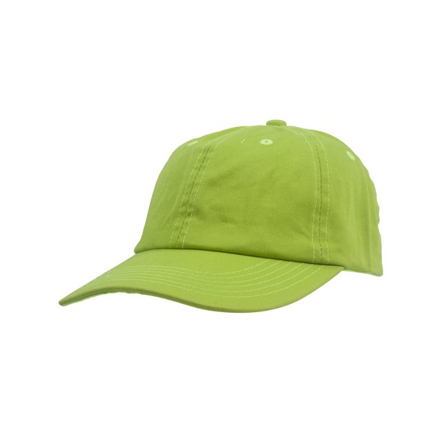 Top Headwear Low Profile Adjustable Baseball Cap - Lime Green