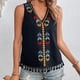 thumbnail image 1 of Fiudx Ropa de Mujer Blusa Cómoda Elástica Informal Sólida con Cuello En V y Manga Corta para Mujer a La Moda, 1 of 4