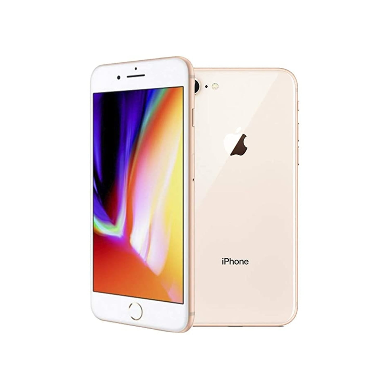 Restored Apple iPhone 8 (Unlocked) 256GB Gold (A1863) Bundle with
