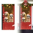 thumbnail image 1 of Custom Printed Fabric Door Curtain Hanging Tapestry for Home and Room Divider Privacy Screen Design, 1 of 5