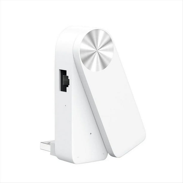 Repetidor WiFi Inalámbrico USB de 300 Mbps con Puerto de Red RJ45, Extensor de Rango WiFi, Amplificador de Señal WiFi, Extensión de Red.