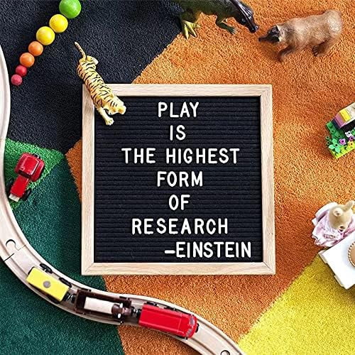 Felt Letter Message Board 340 Letters,Letter Board Sign with Stand, 10X10 Inch for Baby & Pregnancy Announcement Sign,for Party Home Decor