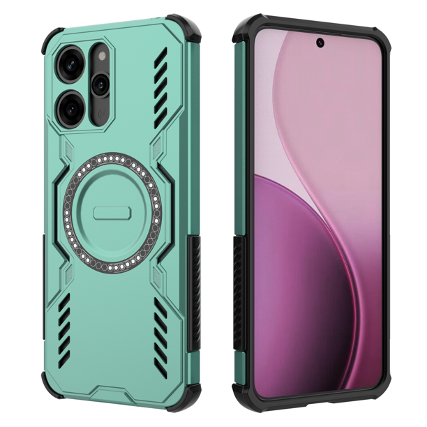 Funda GANGXUN para Xiaomi Poco M6 Pro 5G , magnética, resistente a golpes, con soporte, unisex, carga inalámbrica