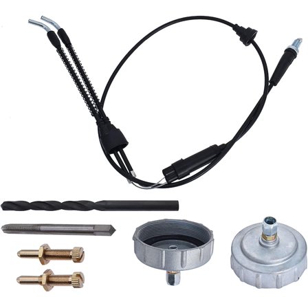 waltyotur 1987-2006 For Yamaha Banshee Thumb Throttle Cable Cap TORS Removal Eliminator