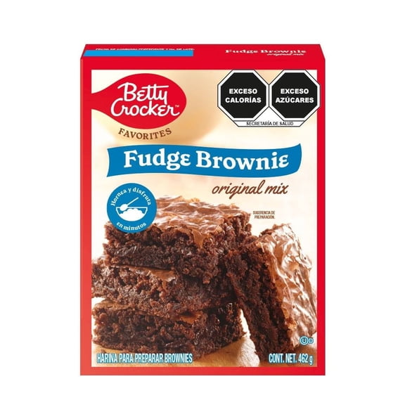 Harina para brownies Betty Crocker sabor chocolate 462 g
