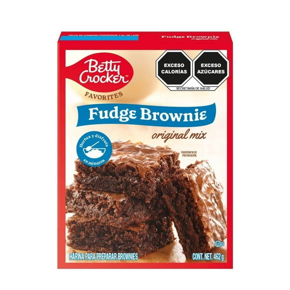 Harina para brownies Betty Crocker sabor chocolate 462 g