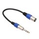 thumbnail image 4 of 3P XLR Jack A 1/4 6.35mm Enchufe Cable Adaptador Micrófono Estéreo, 4 of 4