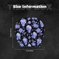 thumbnail image 2 of 2 PCS Car Headrest Cover, flower Skull crystal Soft Car Seat Head Rest Cover Protector Interior Car Accessories Seat Covers for Cars Truck Auto Only Covers, 2 of 8