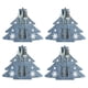 thumbnail image 5 of Billuyoard Bolsa de vajilla de Navidad de 4 piezas, decoración de de comedor, árbol de Navidad, fiesta, Hotel, cafetería, cubiertos, Kits de decoración para fiestas, 5 of 6