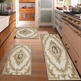 thumbnail image 2 of Kitchen Rugs Sets of 3 Non Slip Washable Kitchen Mats for Floor, Waterproof Kitchen Runner Rug, Floor Mat Carpet for Entryway, Laundry, Sink, Hallway, Bathroom, 2 of 12
