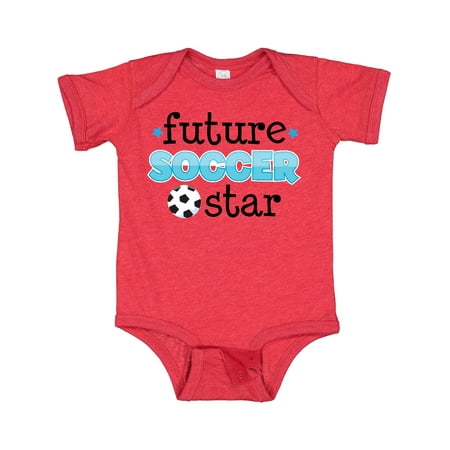

Inktastic Future Soccer Star Gift Baby Boy Bodysuit